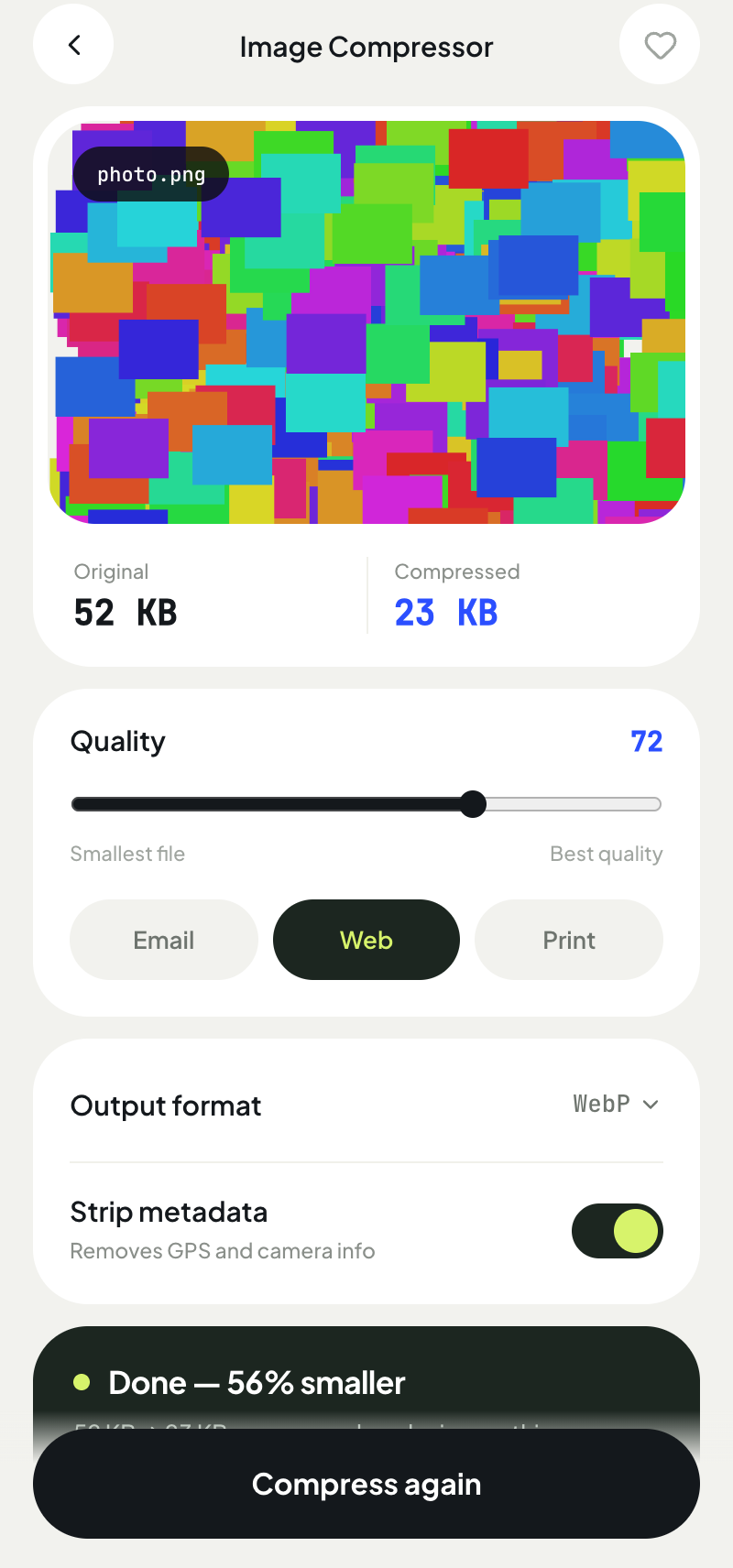 Image Compressor