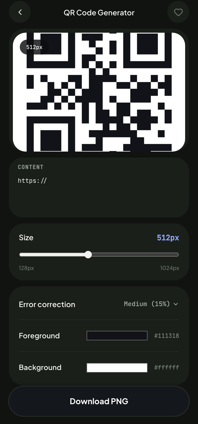 QR Code Generator